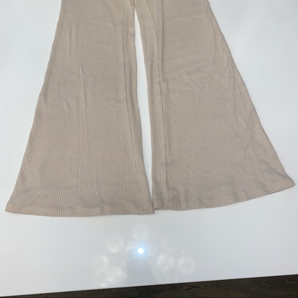 Cream Knit Pants - Picture 3 of 5